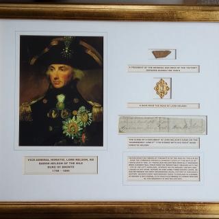 Lord Nelson close of letter signed